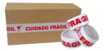 Kit 10 Fitas Cuidado Fragil 300 Metros - Imagem 2