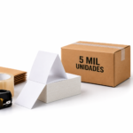 Caixa de Etiqueta Termica Resma 10x15 cm - 5 Mil Unidades